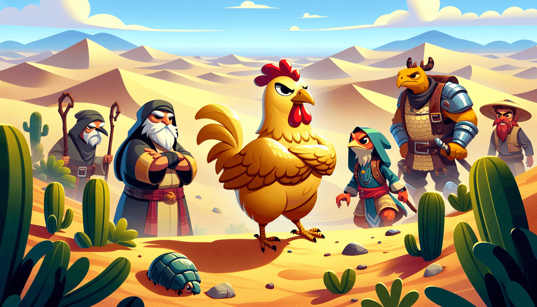 Aventura no deserto com novos personagens